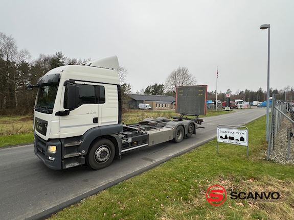 MAN TGS 26-500 6x2-4 LL Container frame/Container - 1