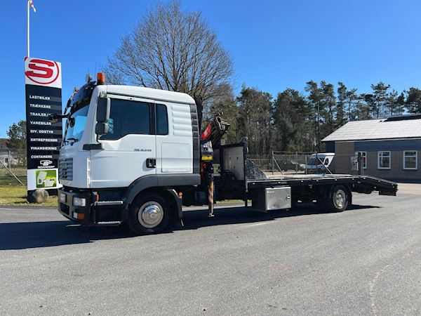 MAN TGL 12-240 4x2 BL - Fassi kran, Autotransport