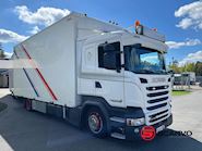 Scania R410 DB 4x2 MLB + tandem trailer 121m3 Koffer aufbau - 8