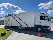 Scania R410 DB 4x2 MLB + tandem trailer 121m3 Koffer aufbau - 5