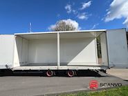 Scania R410 DB 4x2 MLB + tandem trailer 121m3 Koffer aufbau - 19