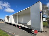 Scania R410 DB 4x2 MLB + tandem trailer 121m3 Koffer aufbau - 3