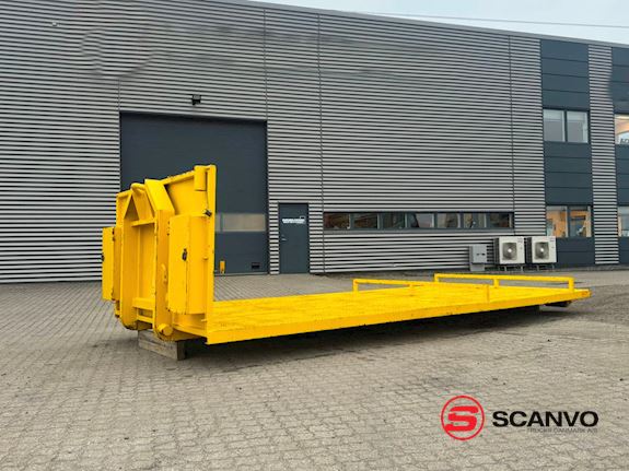 Skibby Jensen Smedie 6000 mm + Holdere til stillads Maskinlad - 1