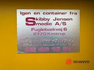 Skibby Jensen Smedie 6000 mm + Holdere til stillads Maskinlad - 14
