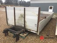 Kjeldsen Karosserifabrik 8,0 mtr fastlad med plads til kran Fast lad og kran - 4