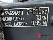 HMF 20,5 T/M Kran konsol med træk travers Extras - 11