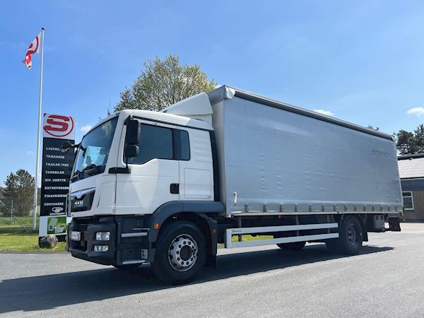MAN TGM 18-340 BL, Curtain-Sider