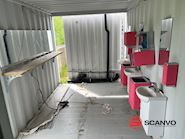 Diverse 5 stk 20 fods indrettet til WC / baderum Combi - 4