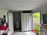 Diverse 5 stk 20 fods indrettet til WC / baderum Combi - 3