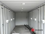 Diverse 5 stk 20 fods indrettet til WC / baderum Combi - 13