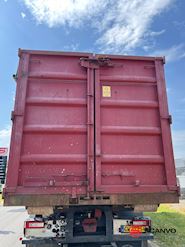 HC-Container 6450mm ca. 35m3 med net og kranudskæring Åben - 6