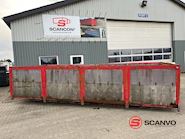 Various 18m3 - Finer container m/rustfri bund open - 2