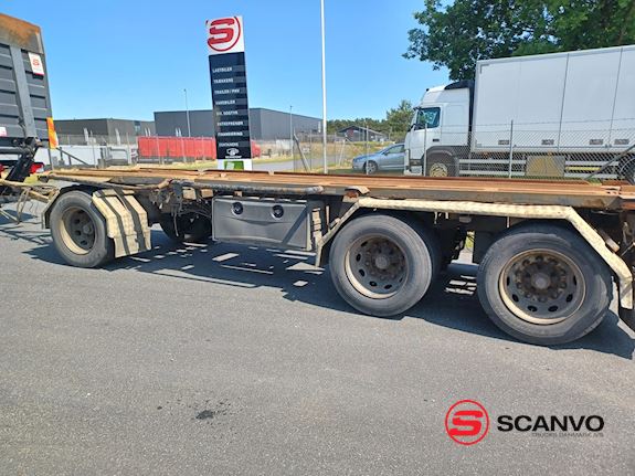 NOPA 6,5 - 7,0 mtr container - 3 vejs tip Behältertransportanhänger - 1