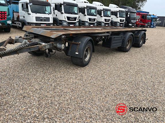 NOPA PTC 240 - 7,0 - 7,5 mtr. container Behältertransportanhänger - 1