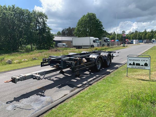 Kel-Berg C920V 20 ton - folde/slæde lift, Container frame/Container
