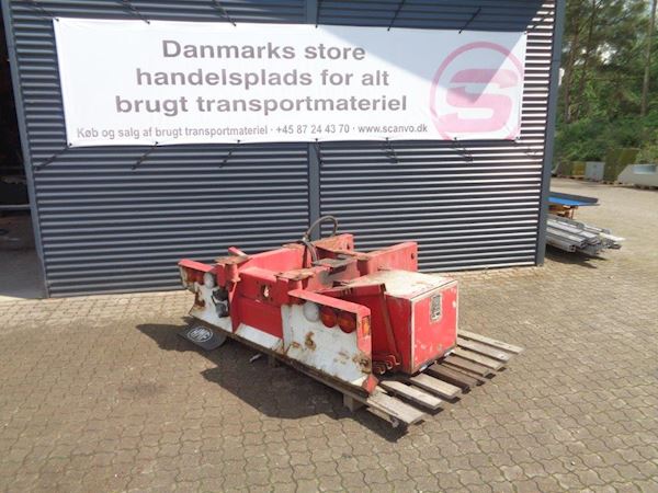 HMF 14,2 T/M Kran konsol med træktravers, Extras