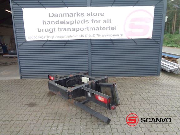 HMF 14,2 T/M Kran konsol med træktravers Tilbehør - 1