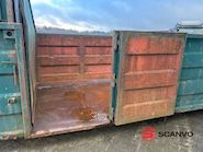24m3 container - 6500 mm - Lukket frontrum open - 11