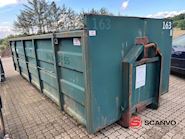24m3 container - 6500 mm - Lukket frontrum open - 6