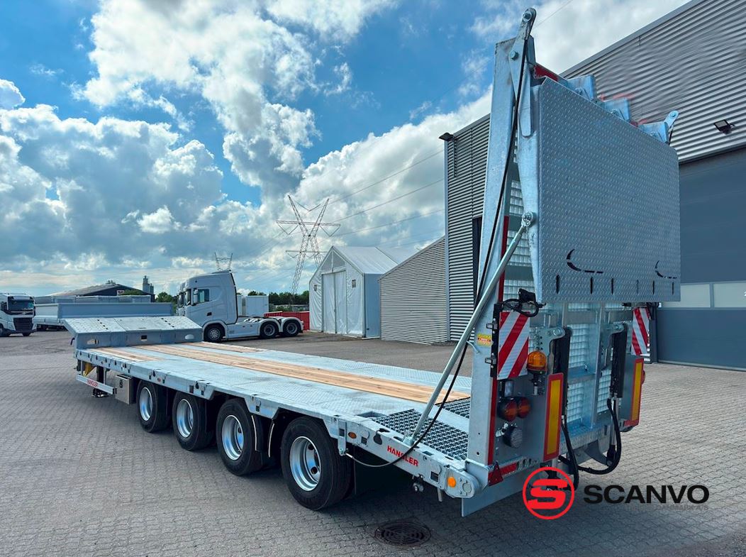 Hangler HANGLER 4-aks maskintrailer - Scanvo Trucks Danmark A/S