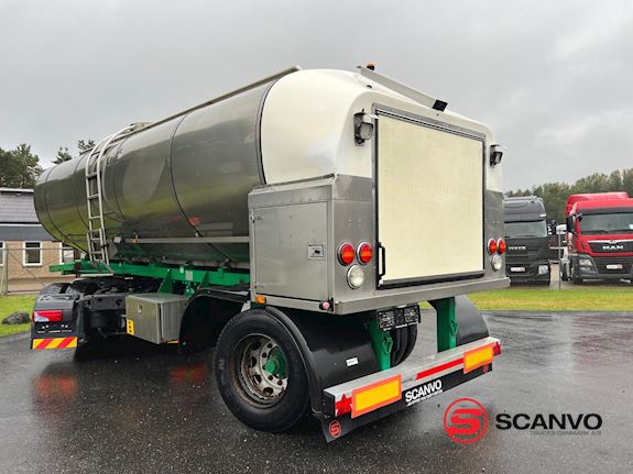 SVF 20000 ltr isoleret rustfri mælketank Tankopbygning - 1