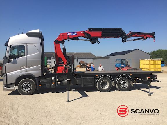 Volvo FH420 - HMF 4020K5 + Jib Kran/Fast lad - 1