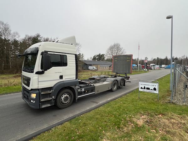 MAN TGS 26-500 6x2-4 LL, Veksellad/Container