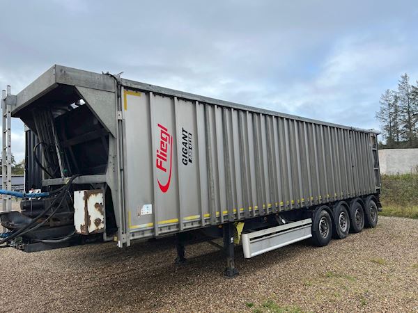 Fliegl Skubbe kasse - Ecotop aut pressening, Tipper