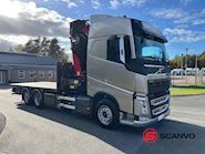 Volvo FH 420 - HMF 4020K5 + Jib FJ1000 K3 Crane trucks - 3