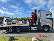Volvo FH 420 - HMF 4020K5 + Jib FJ1000 K3 Crane trucks - 4
