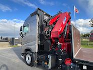 Volvo FH 420 - HMF 4020K5 + Jib FJ1000 K3 Crane trucks - 14