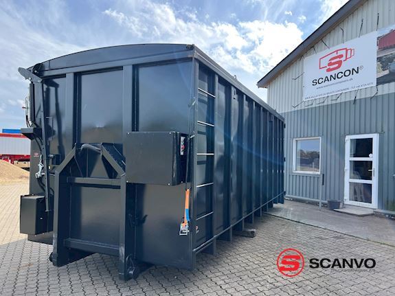 Scancon 30m3 container m/ aut. Hydraulisk låg 220v og manuel pumpe Hydraulisk låg - 1