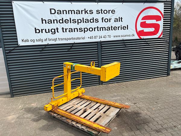 BSV 1500kg Pallegaffel - Model: PG 130/1.5 SB, Zubehör