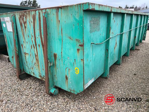 Aasum Containerfabrik S5917 - 5900mm - 17m3 rullepresenning Væsketæt - 1