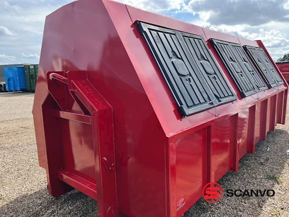 Scancon SL5024 - 5000mm lukket container 24m3 Lukket affaldscontainer - 1