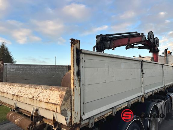 HMF HLK 6,1 mtr - alu sider aut bagsmæk Åben - 1