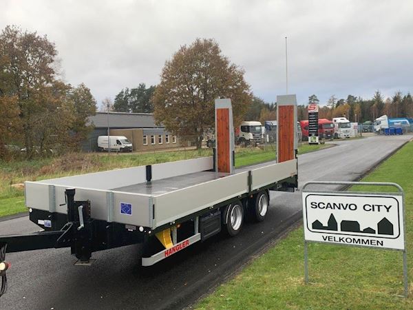 Hangler TPS-H 140 2 akslet kærre med ramper, Tieflader