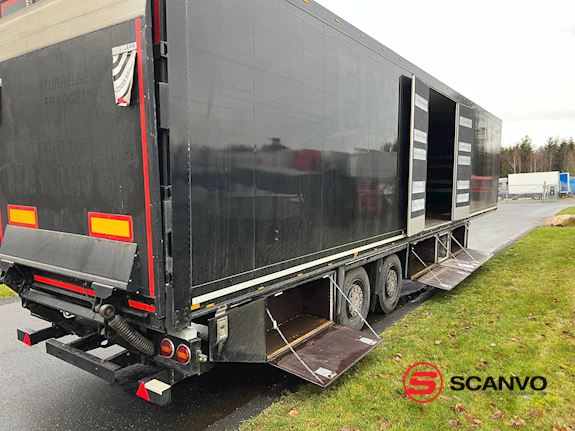 Schmitz 13,6 mtr kasse - lodretstående lift Box Trailer - 1
