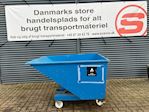 Diverse Vip container 765 ltr / 0,9m3 gaffellommer m/transport hjul Tip / vip container Diverse Vip container 765 ltr / 0,9m3 gaffellommer m/transport hjul Tip / vip container