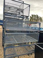 Diverse B 1350 x H 560 x L 2230 mm Gitterrammer / container bur Diverse B 1350 x H 560 x L 2230 mm Gitterrammer / container bur