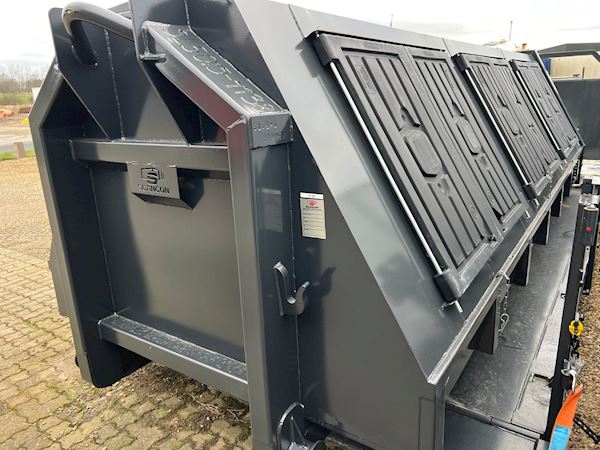 Scancon SL5015 - 5000mm lukket container 15m3, Geschlossen Müll
