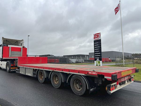 Kel-Berg 11,8 mtr D650V, Niedriggebauteanhänger