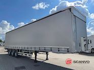 Hangler 3-aks - 2500 kg Zepro lift + Hævetag Gardin - 2