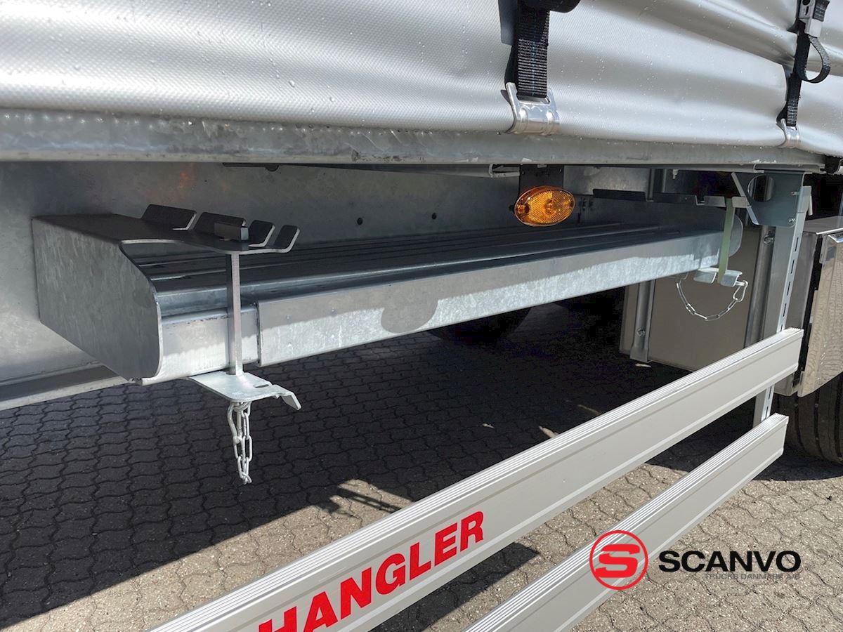 Hangler HANGLER 3-aks gardintrailer zepro lift + hævetag - Scanvo Trucks ...