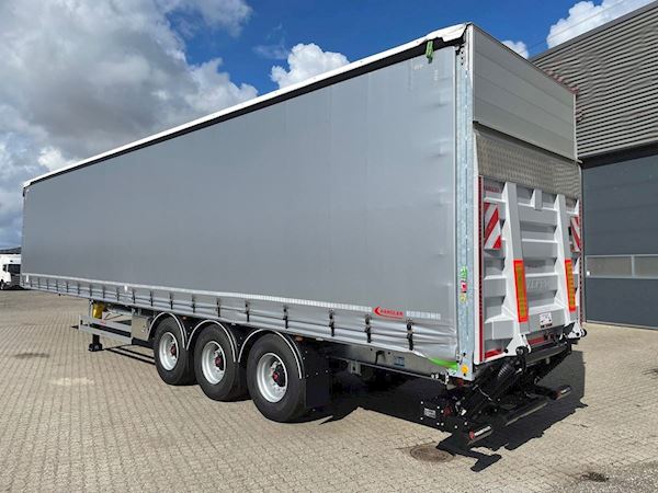 Hangler 3-aks - 2500 kg Zepro lift + Hævetag, Curtain-Sider
