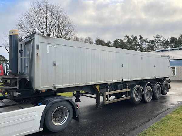 CMT 36m3 alu kasse - aut presenning, Kippanhänger