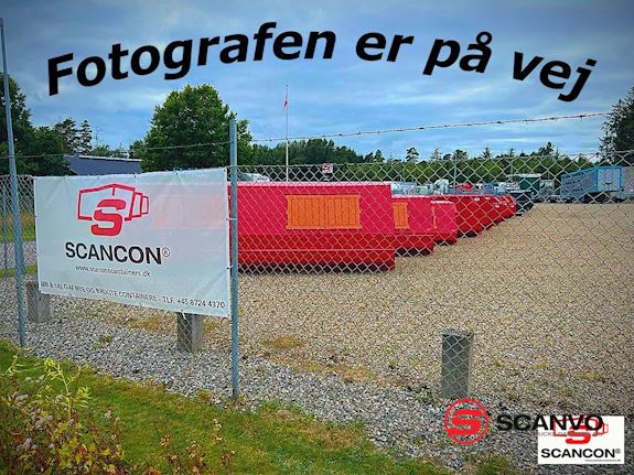 Micodan A/S 4000 mm - ca. 10 m3 Lukket affaldscontainer - 1