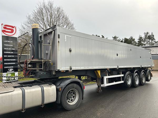 CMT 36m3 alu kasse - aut presenning, Tipper