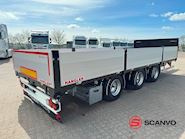 Hangler 3-aks kærre alu-sider + alu-ramper Åben - 4