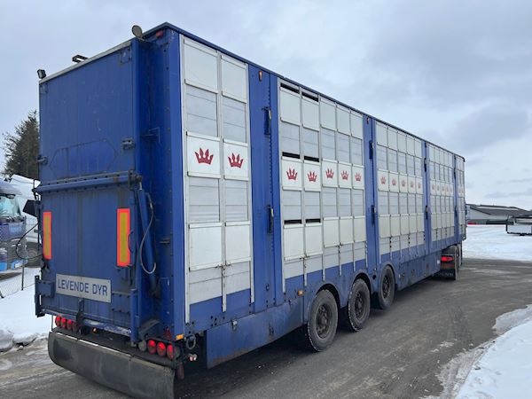 Pezzaioli SBA31U - 94m2 3 plan/levels, Dyretransport